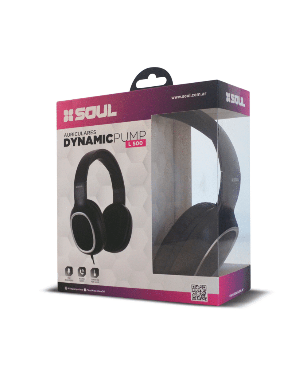 AURICULARES L500 DYNAMIC PUMP SOUL