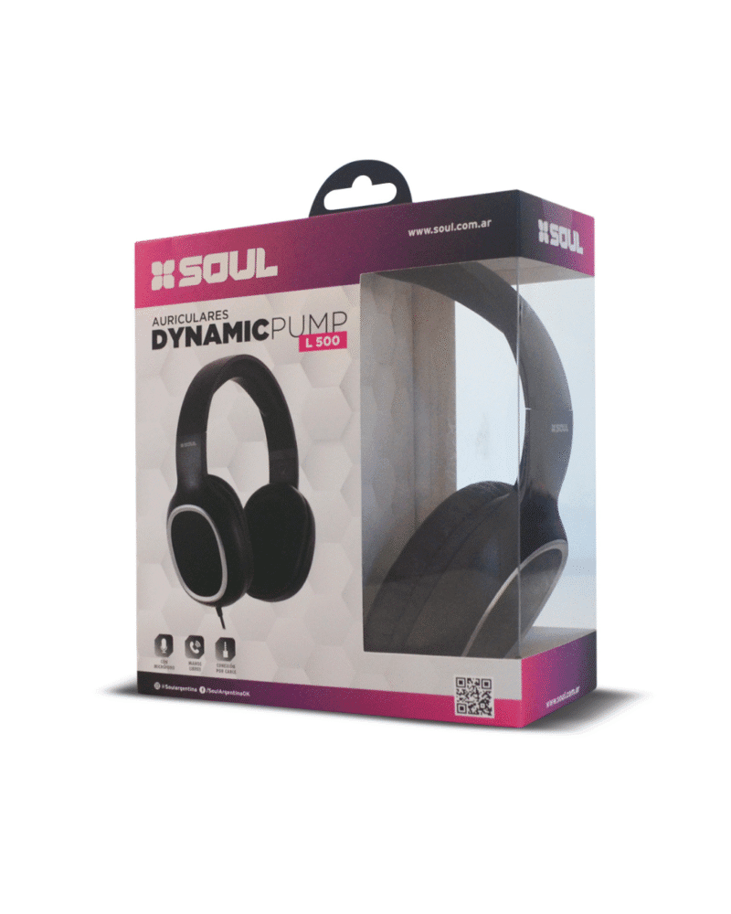 AURICULARES L500 DYNAMIC PUMP SOUL
