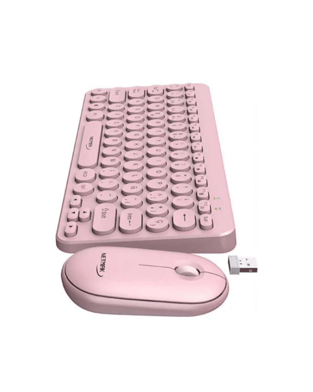 MOUSE Y TECLADO NETMAK INALAMBRICOS