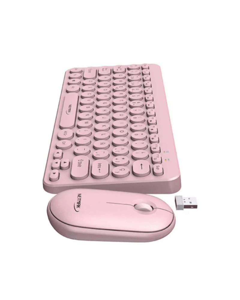 MOUSE Y TECLADO NETMAK INALAMBRICOS