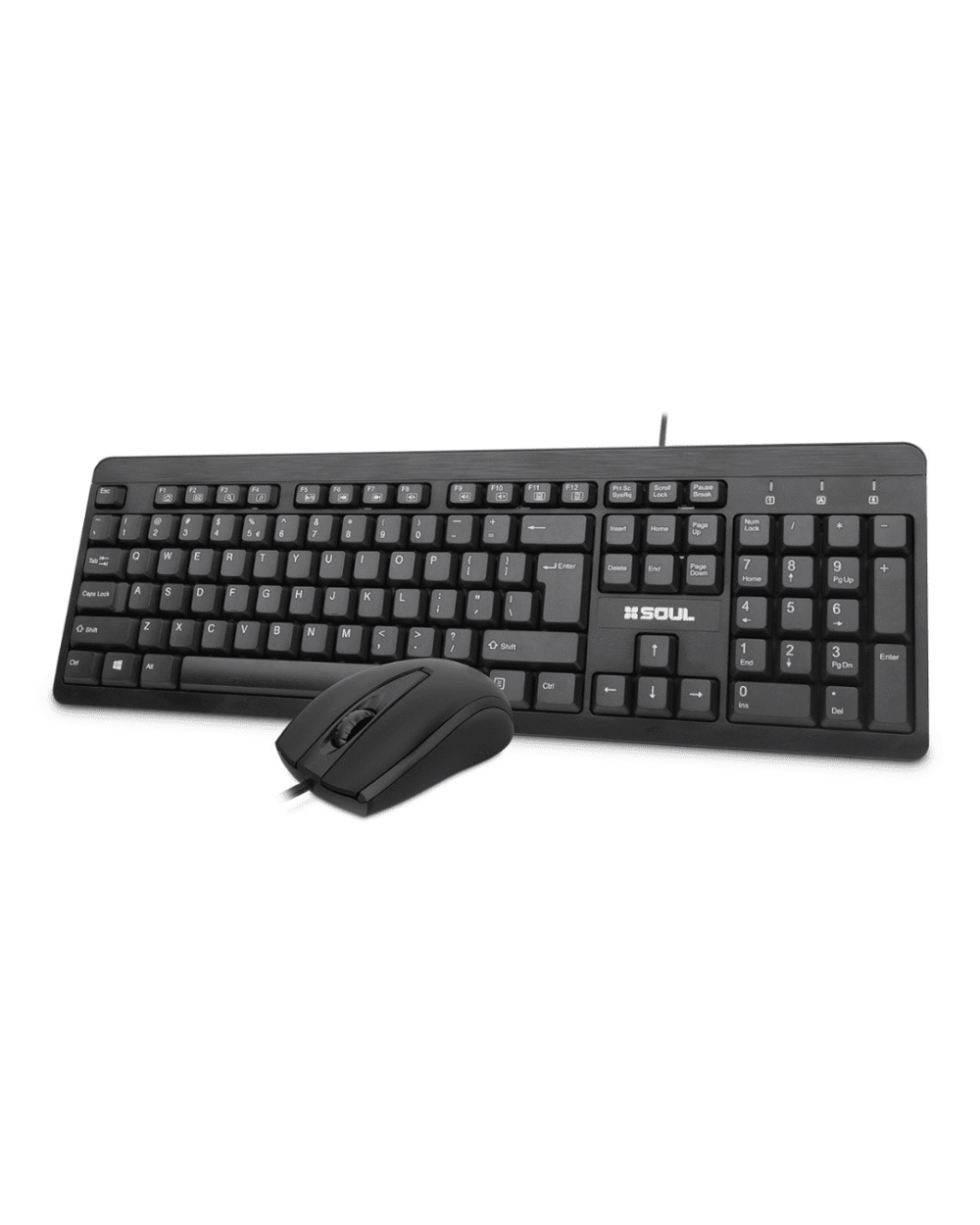 KIT TECLADO MOUSE SOUL OFICCE OC100